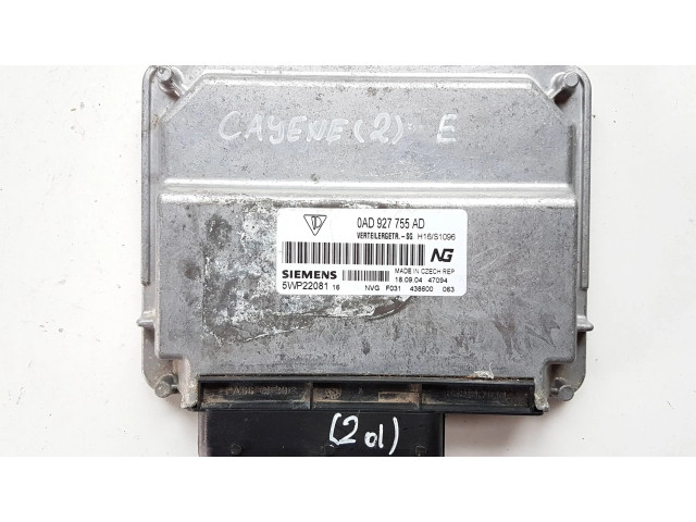 Блок управления коробкой передач 0AD927755AD   Porsche Cayenne (9PA)