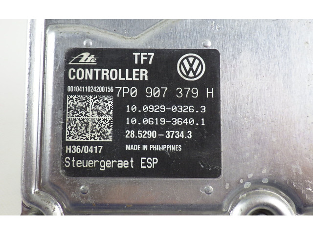 Блок АБС 7P0907379H   Volkswagen  Touareg II  2010 - 2018 года