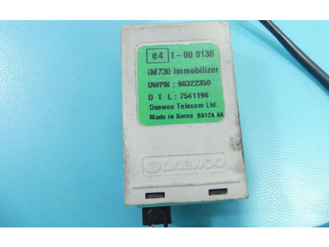 Řídící jednotka 96291050, IMPRK1345015   Daewoo Matiz 2002