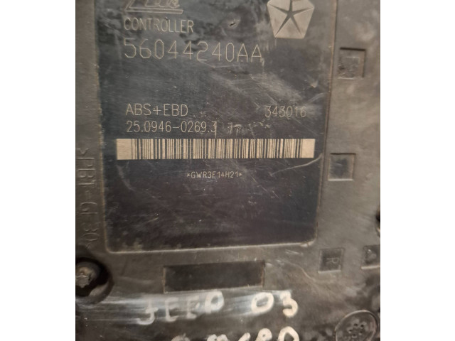 Jednotka ABS 56044240AA, 343016   Jeep Cherokee III KJ 2003