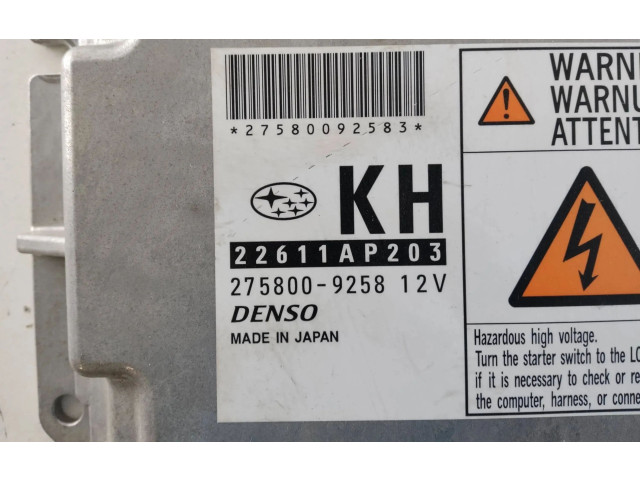 Řídící jednotka 22611AP203, 2758009258   Subaru Forester SH 2010