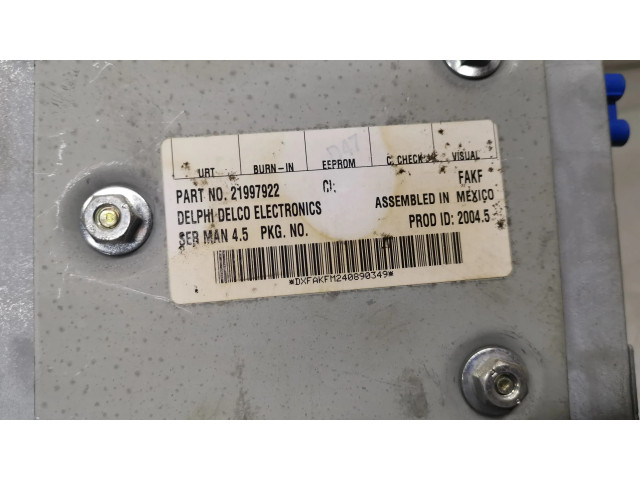 Блок управления 21997922, 22729350   Chevrolet Equinox