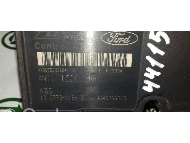 Блок АБС 7G67D20D18, 10097001243   Ford  Focus  2004-2010 года