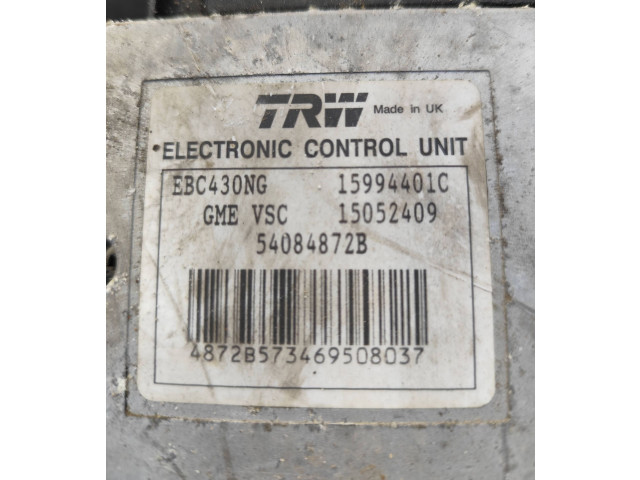 Jednotka ABS 15994401C, 15052409   Saab 9-3 Ver2 2006