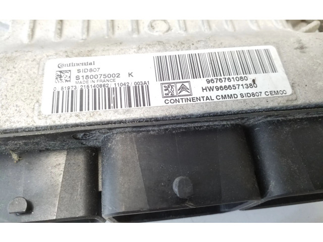 Řídící jednotka 9676761080, 9666571380   Peugeot 5008 2012