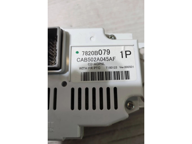 Блок управления климат-контролем 7820B079, CAB502A045AF   Mitsubishi ASX