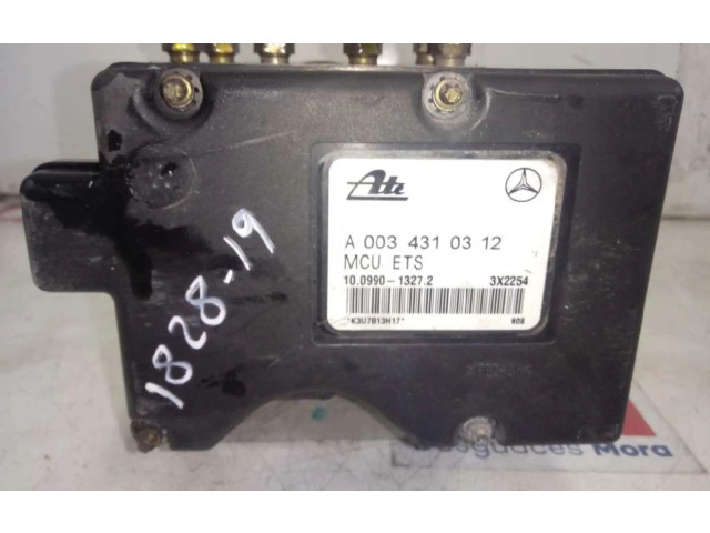 Jednotka ABS A0034310312   Mercedes-Benz SLK R170 