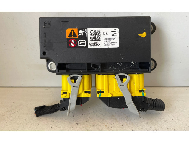 Блок подушек безопасности 13592886, A1143003U0AA   Opel Mokka