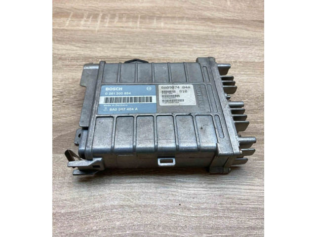 Řídící jednotka 8A0907404A, 0261200854   Audi 80 90 B3 1986