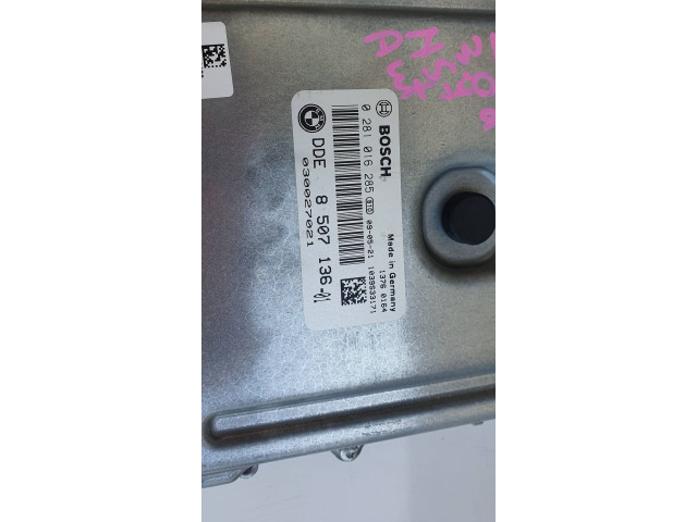 Řídící jednotka 0281016285, 8507136   BMW 3 E90 E91 2010