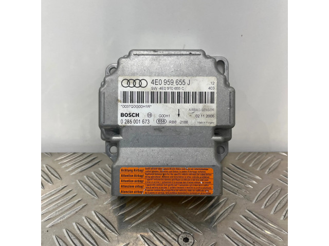 Блок подушек безопасности 4E0959655J, 4E0910655C   Audi A8 S8 D3 4E