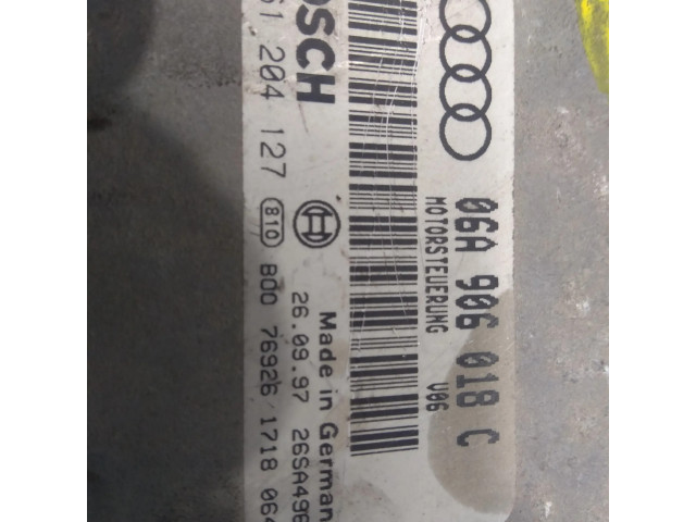 Блок управления двигателя 0261204127, 06A906018C   Audi A3 S3 8L