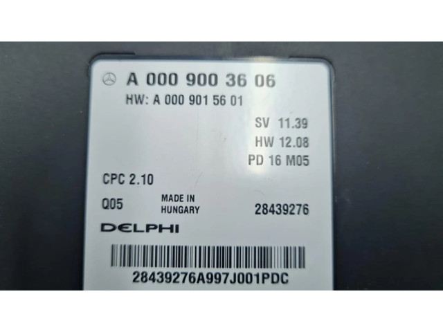 Řídící jednotka A0009003606, MODULOELECTRONICO   Mercedes-Benz GLA W156 2016