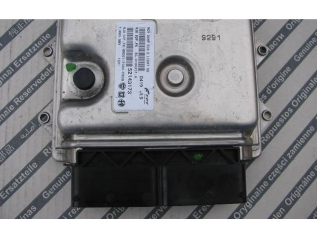Блок управления двигателем Блок управления 52143173, MJD9DF.FK   Fiat Fiorino