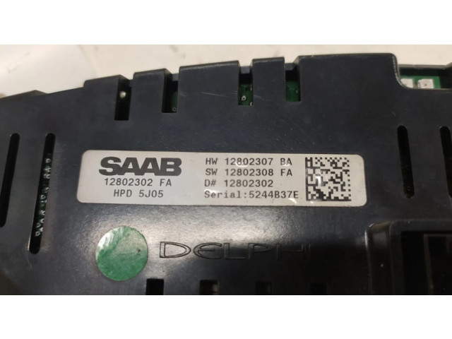 Дисплей    12802302FA, 5244B37E   Saab 9-3 Ver2