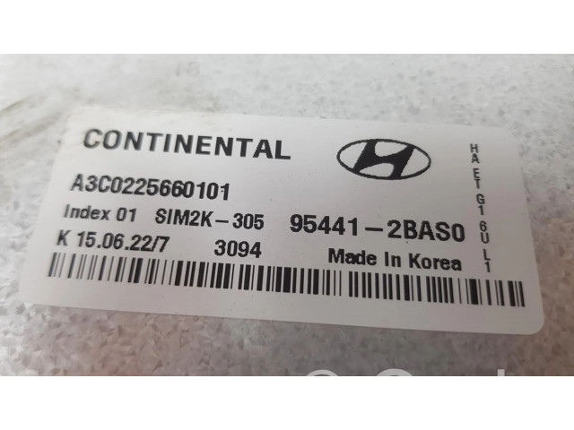 Блок управления двигателя 954412BAS0   Hyundai Ioniq