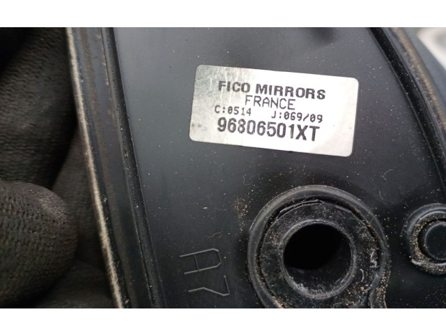 Zpětné zrcátko  Peugeot 207 2009  96806501XT, 8149ZH  