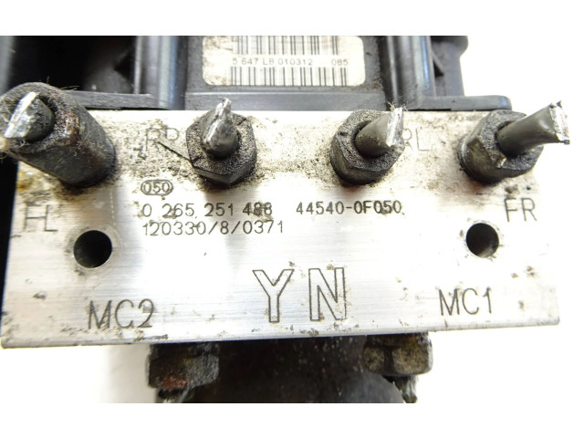 Jednotka ABS 445400F050, 0265251488   Toyota Verso 2012
