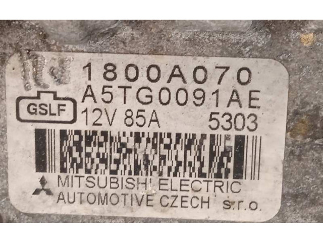 Генератор 1800A070, A5TG0091AE   Mitsubishi Colt      