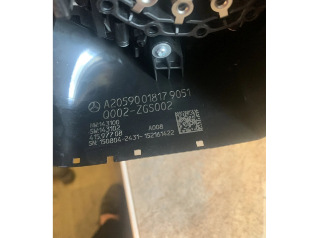 Подрулевой шлейф SRS A2059001817   Mercedes-Benz C W205