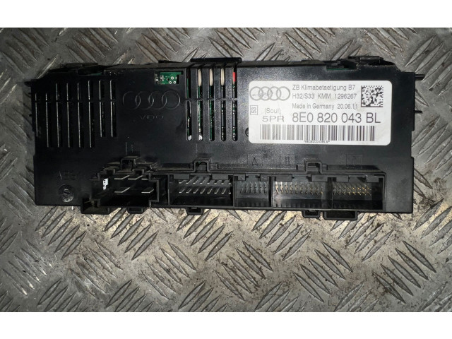 Блок управления климат-контролем 8E0820043BL   Seat Exeo (3R)