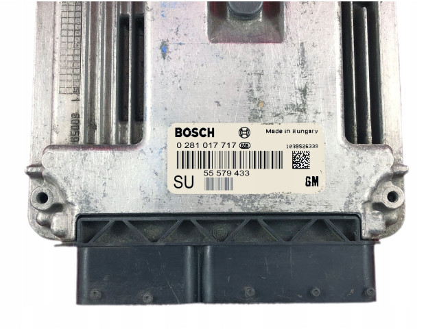 Блок управления двигателя 55579433, 0281017717   Saab 9-3 Ver2