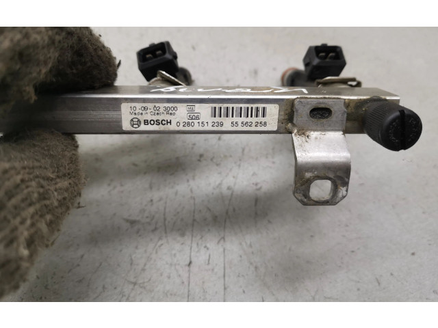 Vstřikovač 0280151239, 55562258   Opel Corsa D     