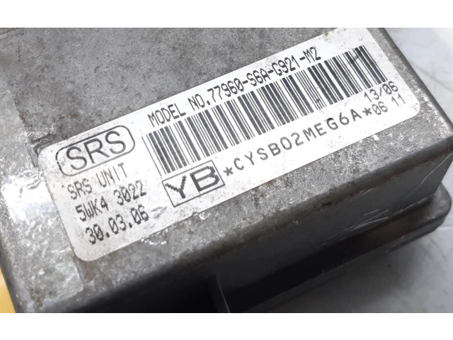 Блок подушек безопасности 77960S6AC921   Honda Civic