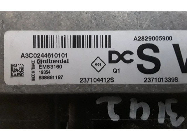 Блок управления двигателя A3C0244610101   Renault Kadjar