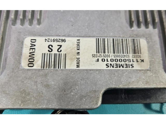 Řídící jednotka 96259124, IMPRK1382254   Daewoo Matiz 1999