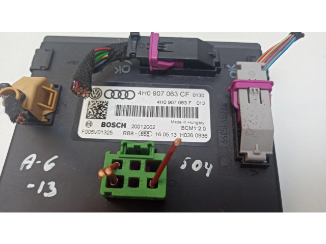 Блок комфорта 4H0907063CF, 4H0907063F   Audi A6 S6 C7 4G   