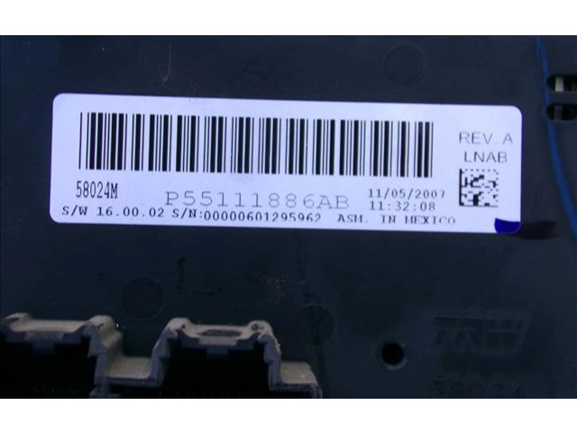 Блок управления климат-контролем P55111886AB   Chrysler Sebring (JS)