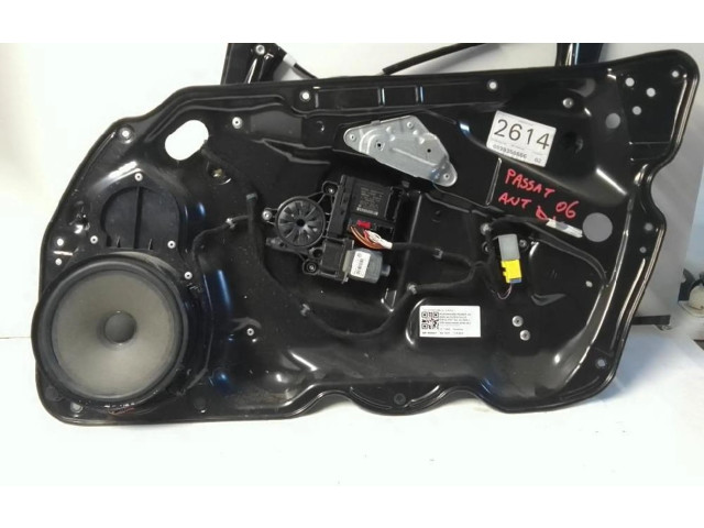 Передний механический механизм для подъема окна 3C1837462H    Volkswagen PASSAT B5.5