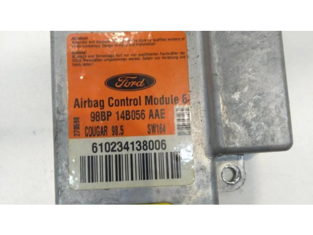 Блок подушек безопасности 98BP14B056AAE, 610234138006   Ford Cougar