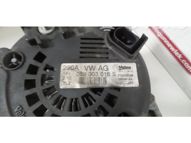 Генератор 059903016S, 059903016SX   Volkswagen Touareg I      