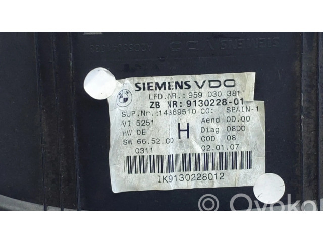 Přístrojová deska  BMW 3 E92 E93 2009 9130228, 959030381  