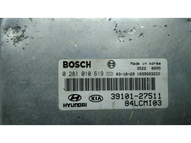 Řídící jednotka 3910127511, 44456   Hyundai Accent 2002