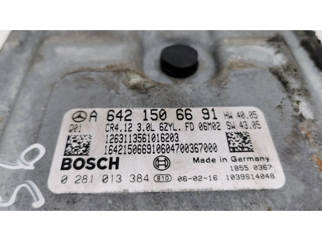 Řídící jednotka A6421506691, 0281013384   Mercedes-Benz ML W164 2006