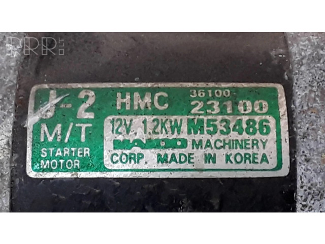 Стартер  M53486, 23100   Hyundai Elantra