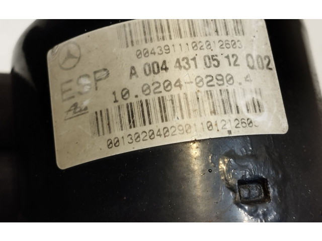 Jednotka ABS A2035451632, A2044310512   Mercedes-Benz C W203 2001