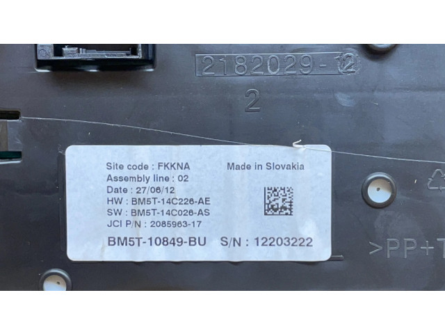 Панель приборов BM5T10849BU, 12203222   Ford Focus       