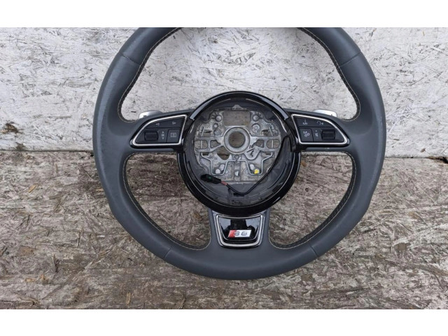 Руль Audi A8 S8 D4 4H  2010 - 2016 года 4H0419091AA      