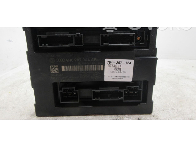 Блок управления климат-контролем 4H0907064AB   Audi A8 S8 D4 4H