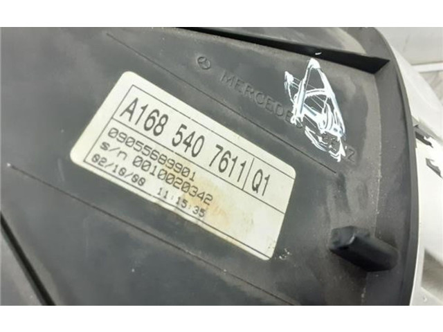 Přístrojová deska  Mercedes-Benz A W168 2001 A1685407611, A1685407611  