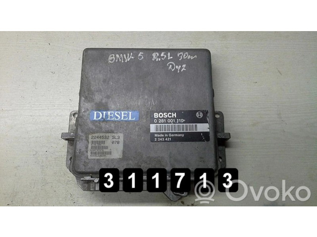 Řídící jednotka 0281001119   BMW 5 E34 1990