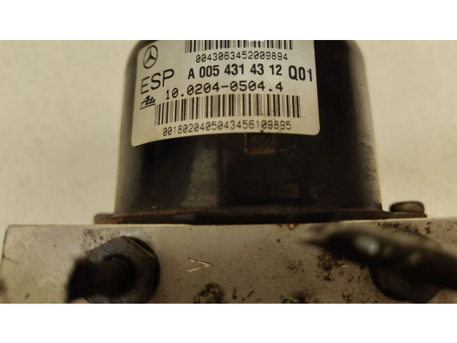 Jednotka ABS A0054314312, A0345457932   Mercedes-Benz SLK R171 2006
