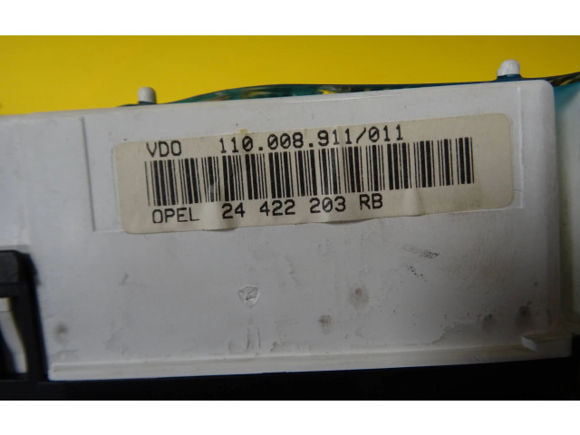 Přístrojová deska  Opel Vectra B 1998 24422203RB, 87001362  