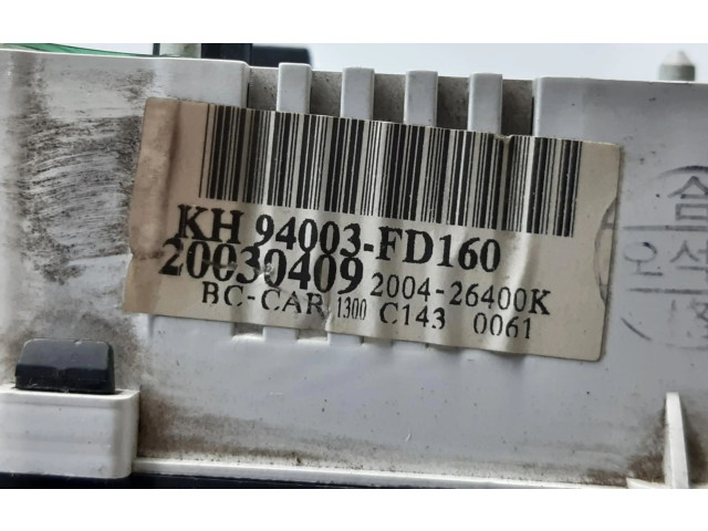 Přístrojová deska  KIA Rio  94003FD160  