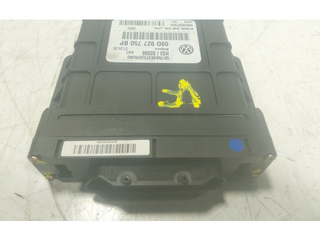 Блок управления 09D927750DQ, 09D927750BP   Volkswagen Touareg I