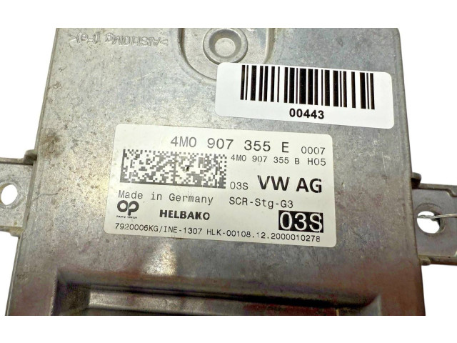 Блок управления 4M0907355E   Audi A4 S4 B9 8W